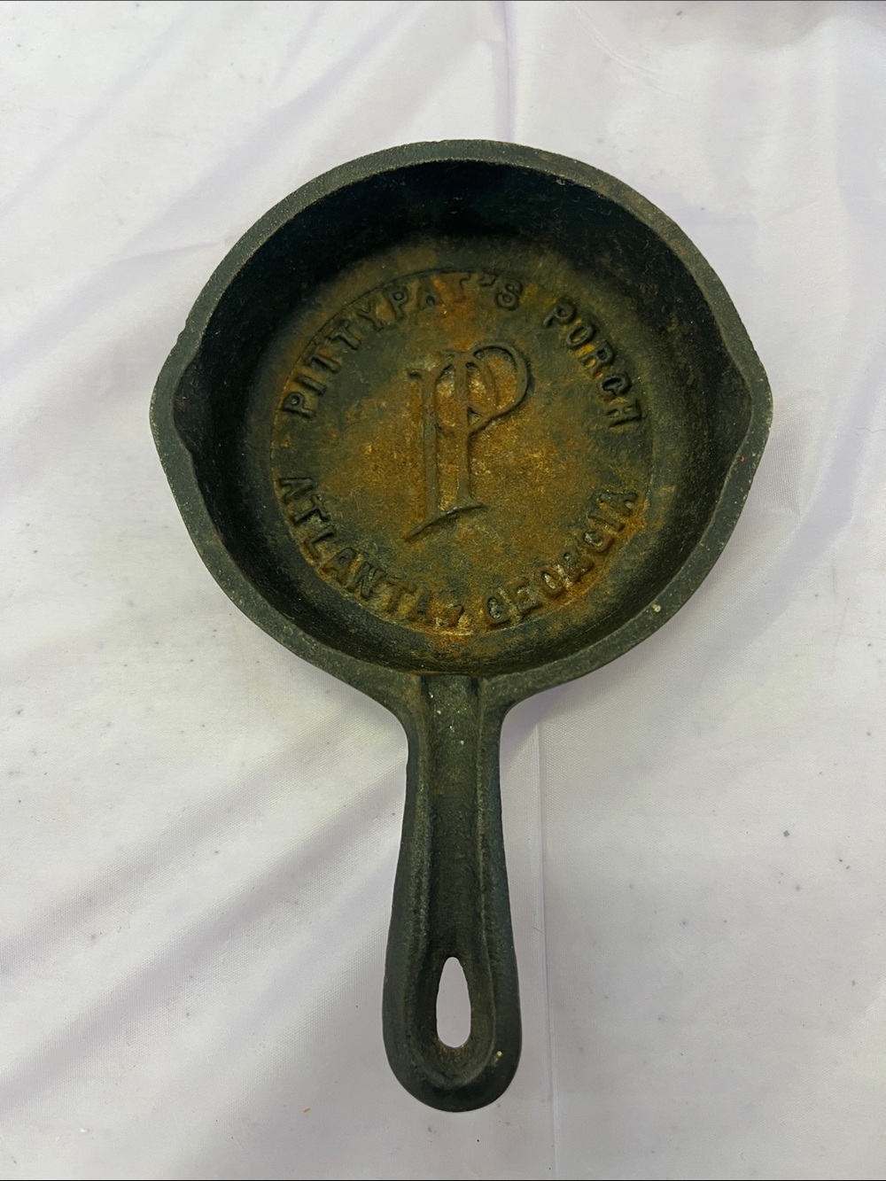 Pittman’s Porcht Cast Iron Skillet - Black with Patina